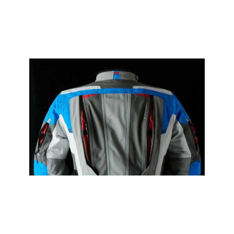 Veste moto Furygan Voyager bleu-gris-anthracite soldes