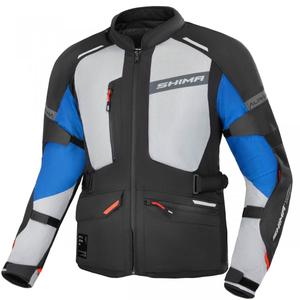 Veste moto Shima Alpha bleu