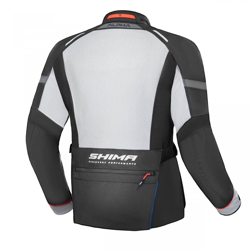 Veste moto Shima Alpha bleu