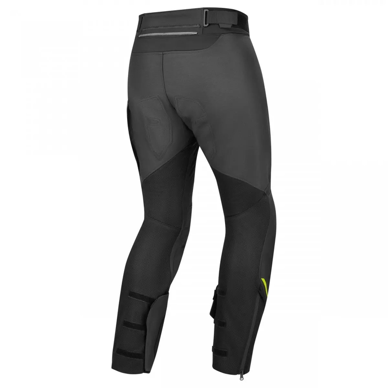 Pantalon moto Shima Alpha noir-gris-jaune fluo