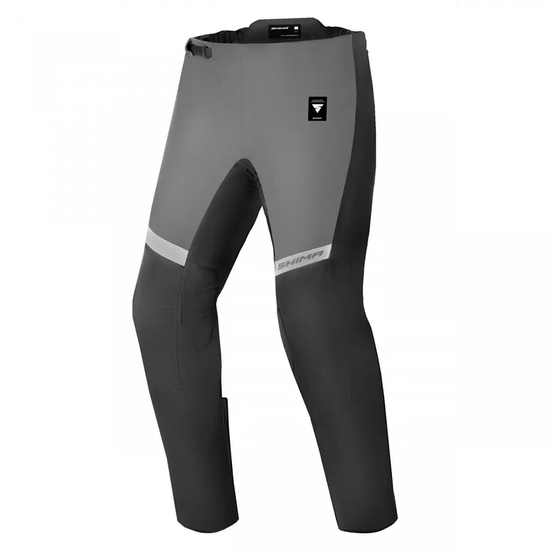 Pantalon moto Shima Alpha noir-gris-jaune fluo