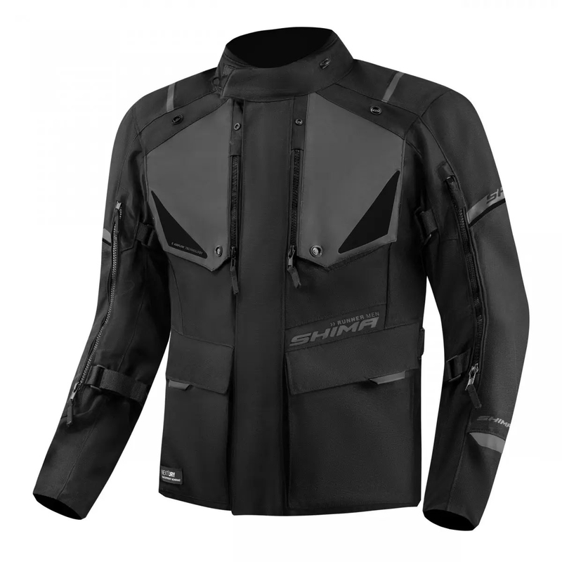 Veste moto Shima Runner noire