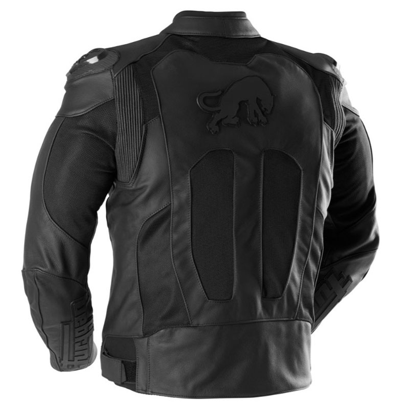 Veste moto en cuir Furygan Speed Mesh 3 noir