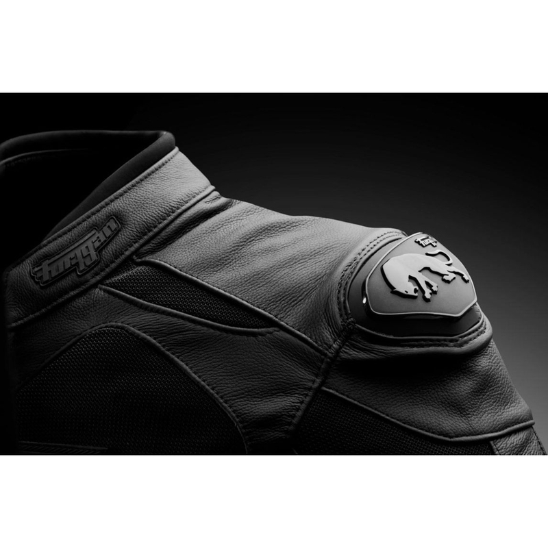 Veste moto en cuir Furygan Speed Mesh 3 noir