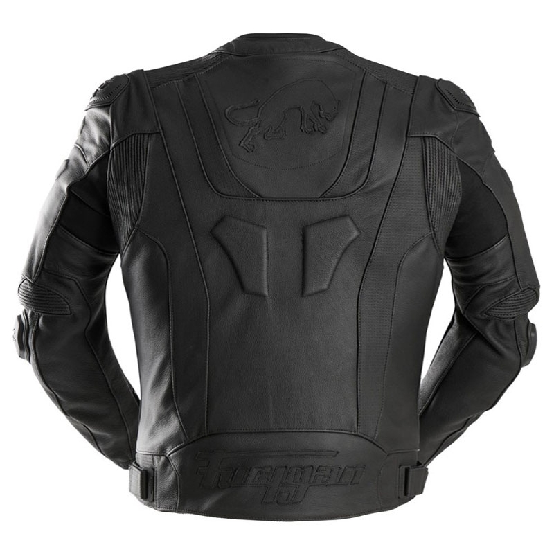 Blouson moto en cuir Furygan Ghost Evo noir