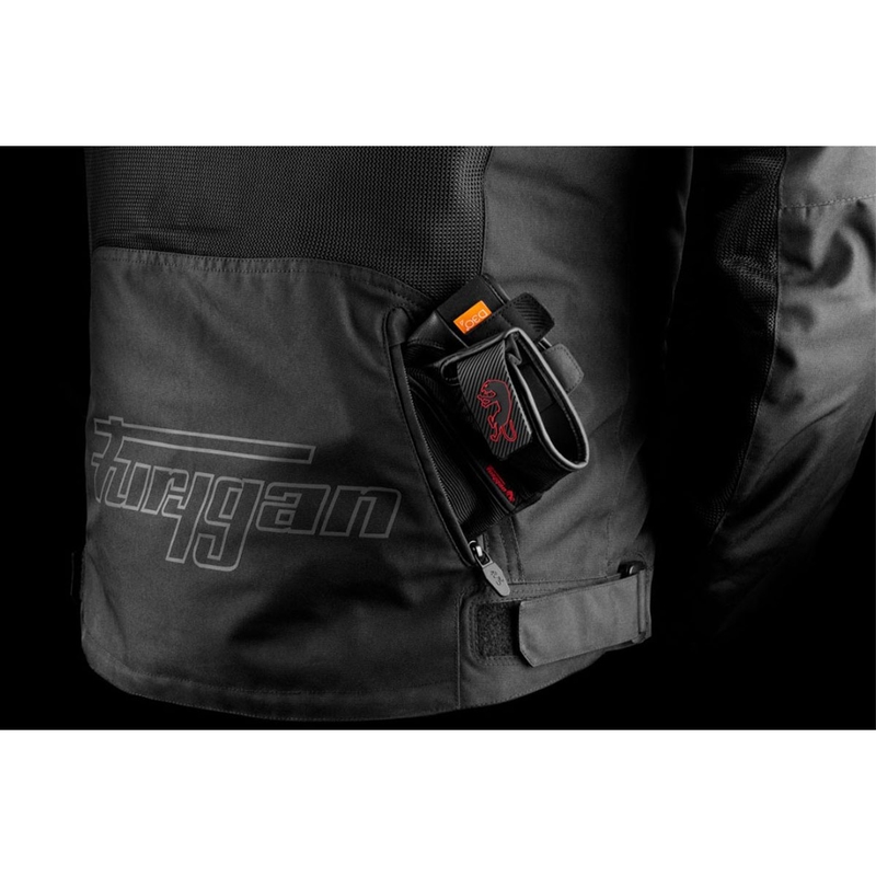 Blouson moto Furygan Aquilon noir-gris