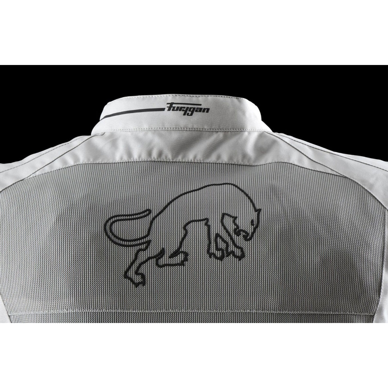 Blouson moto Furygan Aquilon beige-gris