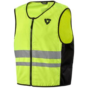 Gilet moto réfléchissant Revit Athos 3 jaune fluo