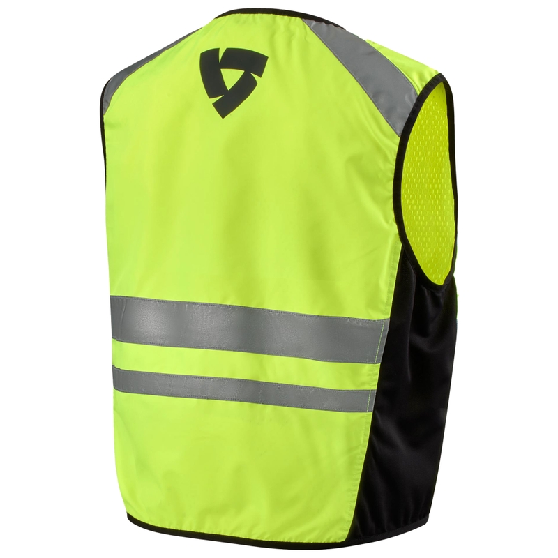 Gilet moto réfléchissant Revit Athos 3 jaune fluo