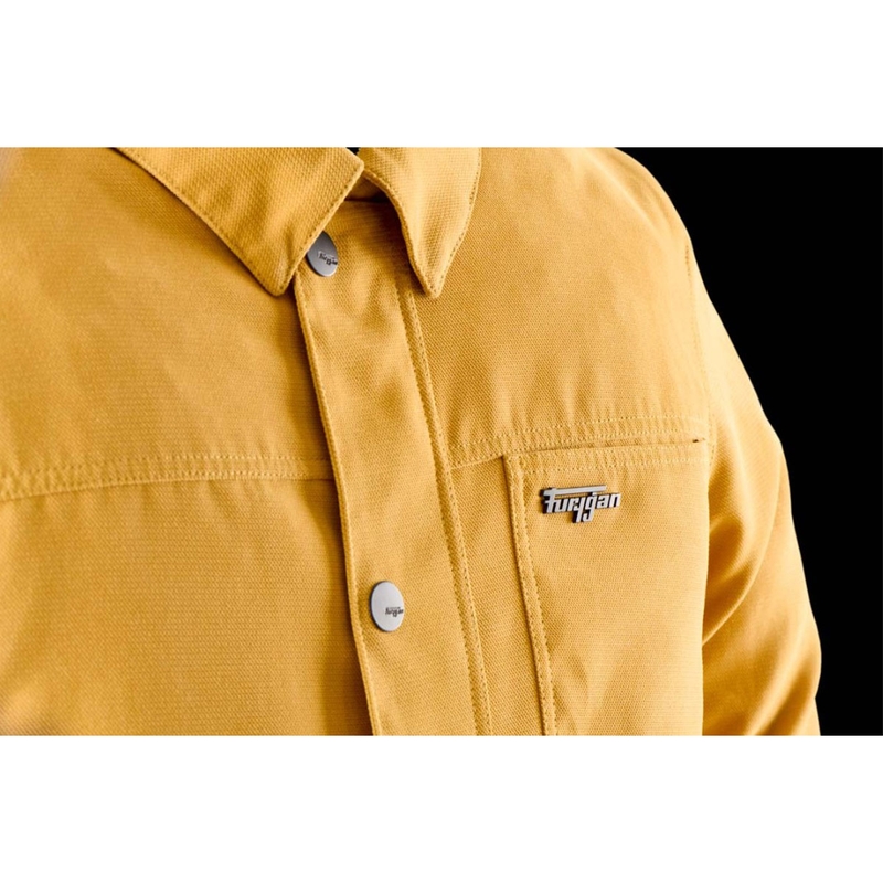 Chemise de moto Furygan Marlon X Kevlar marron camel