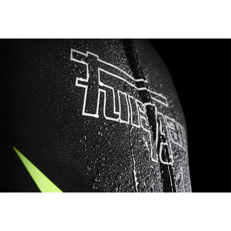 Blouson moto Furygan Yori noir-blanc-jaune fluo
