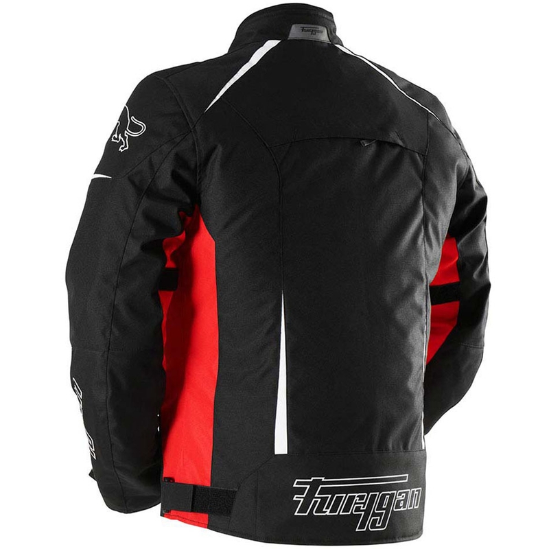 Veste moto Furygan Yori noir-rouge-blanc