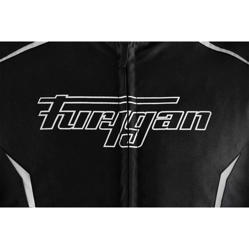 Veste moto Furygan Yori noir-blanc