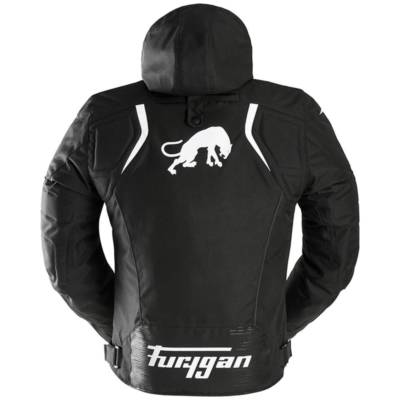 Veste moto Furygan Shard noir-blanc
