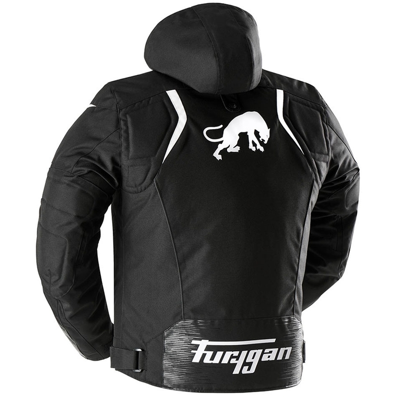 Veste moto Furygan Shard noir-blanc