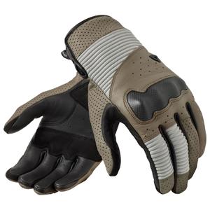 Gants moto Revit Lewisville sable-noir