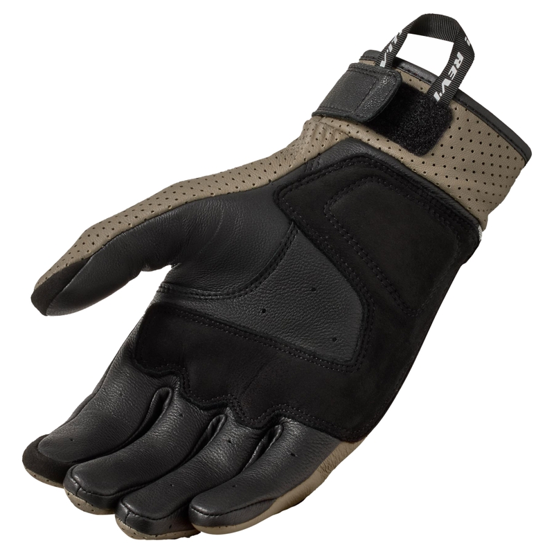 Gants moto Revit Lewisville sable-noir