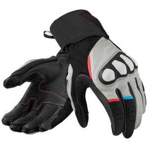 Gants moto Revit Combustion noir-gris clair