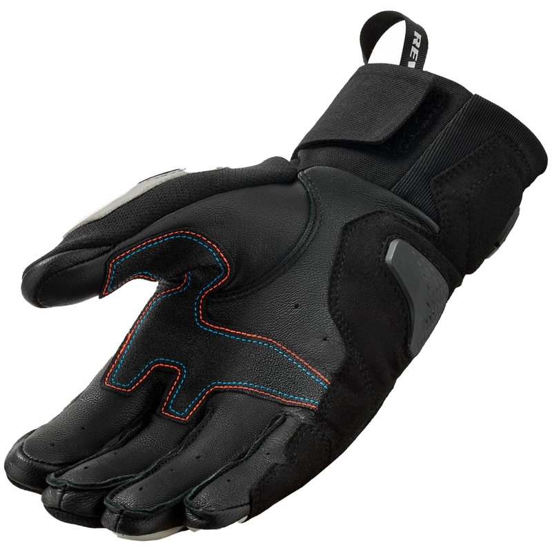 Gants moto Revit Combustion noir-gris clair
