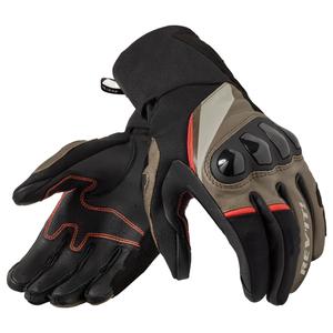 Gants moto Revit Combustion noir-marron