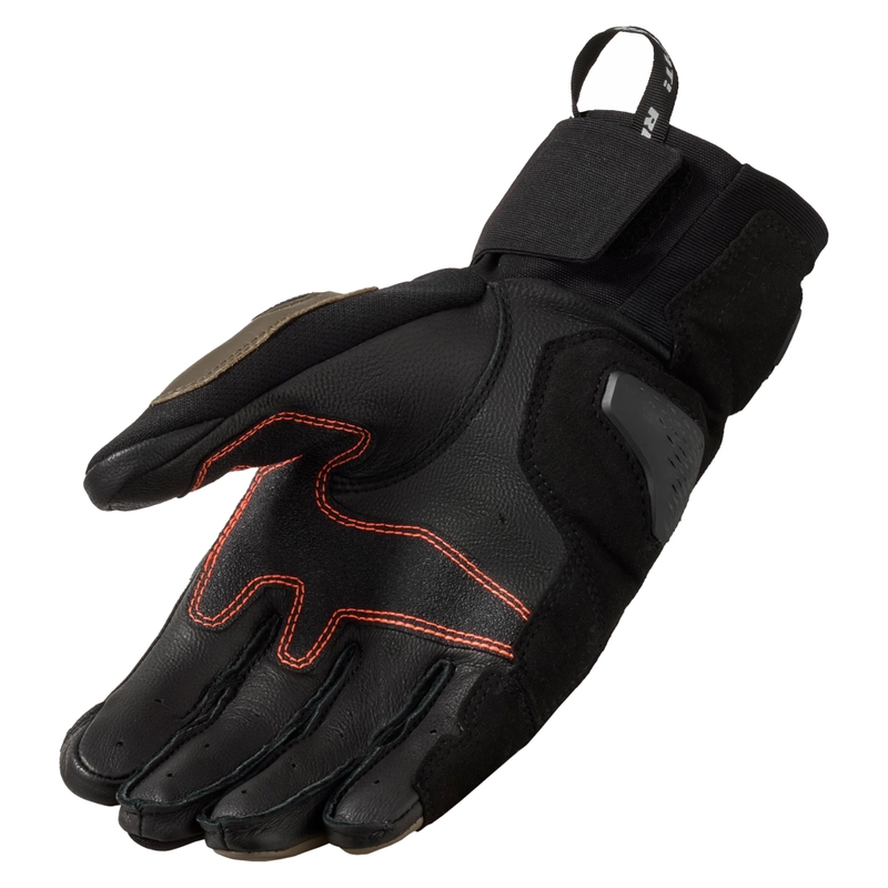 Gants moto Revit Combustion noir-marron