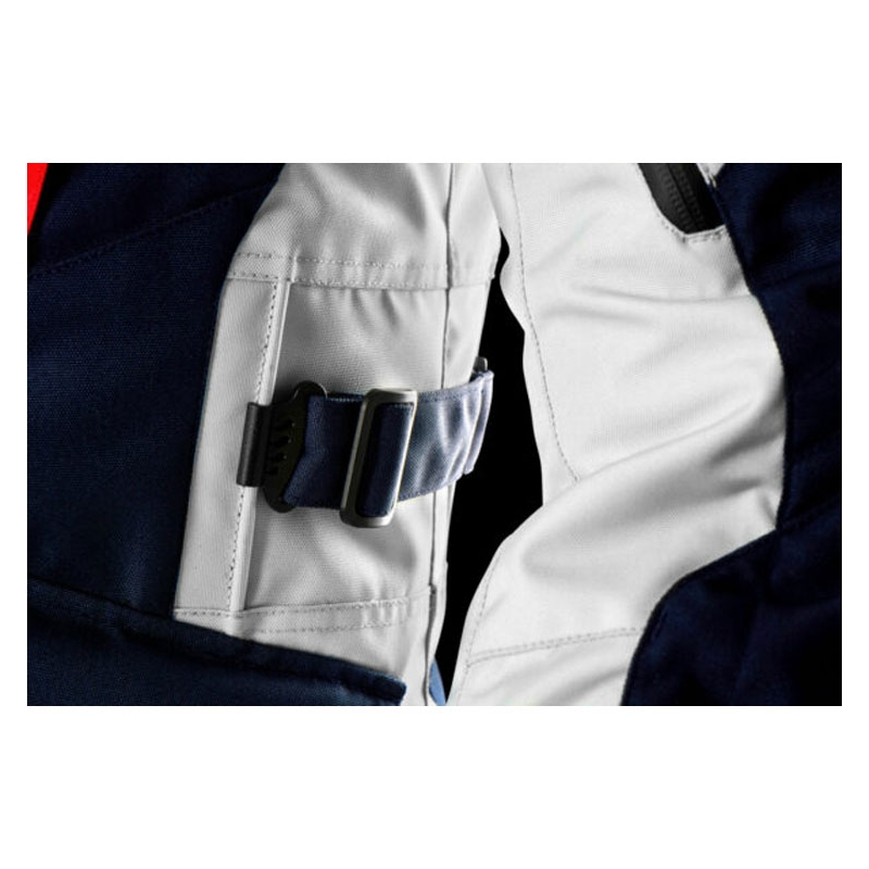Blouson moto Furygan Apalaches Evo bleu-beige-rouge