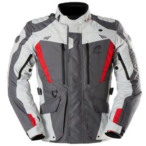 Blouson moto Furygan Apalaches Evo gris-beige-rouge