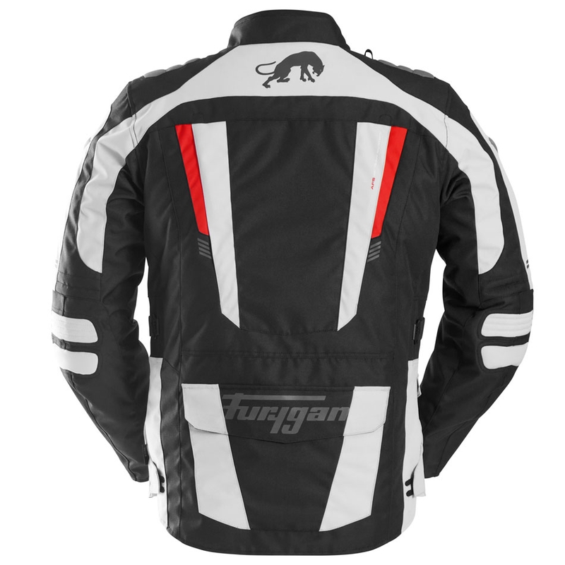 Blouson moto Furygan Apalaches Evo noir-beige-rouge