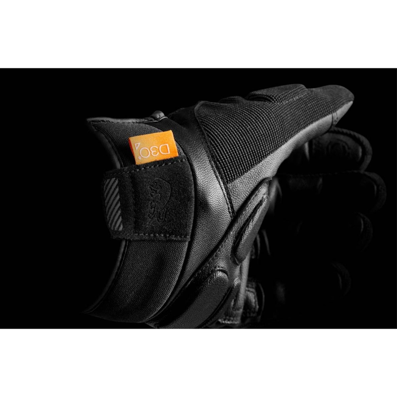 Gants moto Furygan Jet D3O Evo noir
