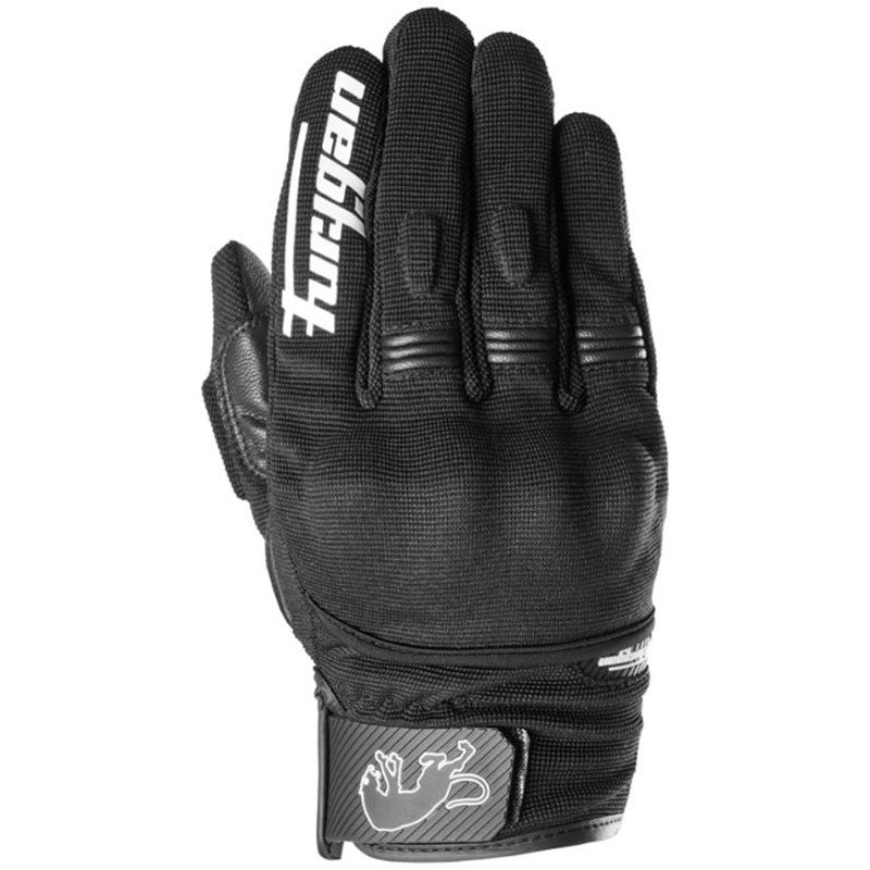 Gants moto Furygan Jet D3O Evo noir-blanc