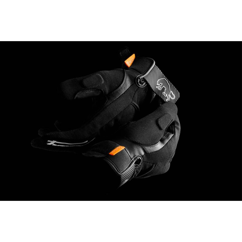 Gants moto Furygan Jet D3O Evo noir-blanc