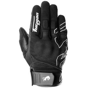 Gants moto Furygan Jet Neon D3O noir-blanc