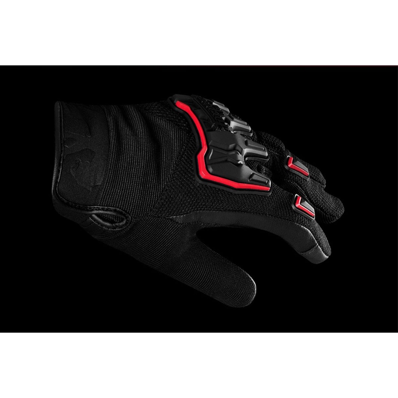 Gants moto Furygan Shade noir-rouge