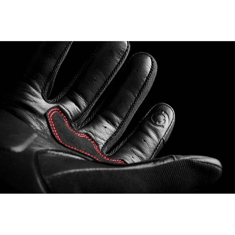 Gants moto Furygan Shade noir-rouge