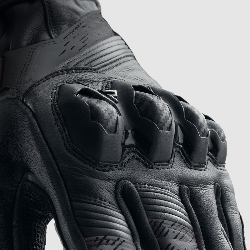 Gants moto Rebelhorn Viper noir