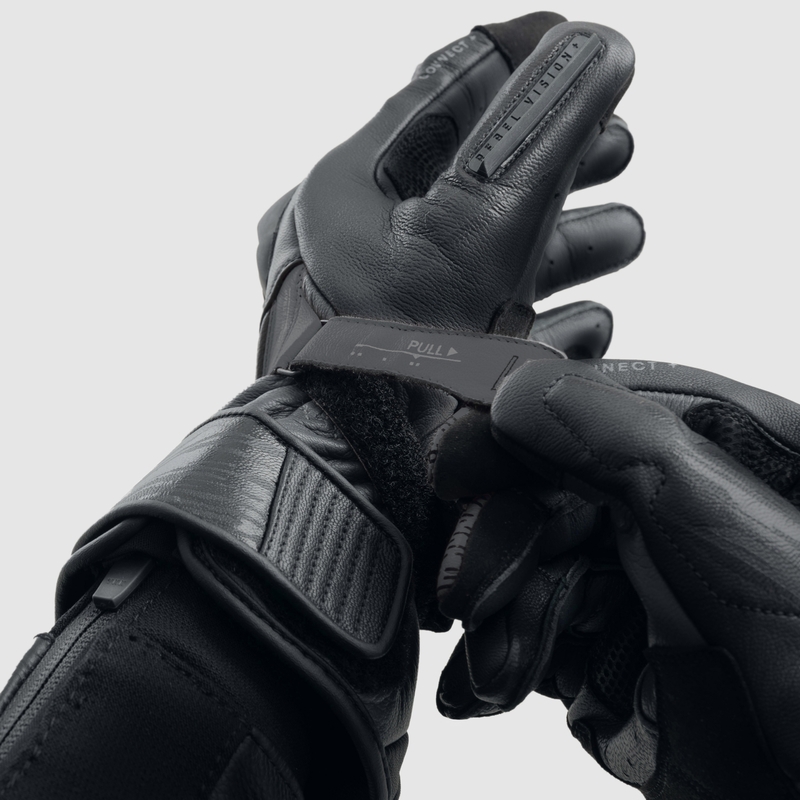 Gants moto Rebelhorn Viper noir