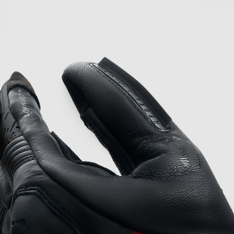 Gants moto Rebelhorn Viper noir