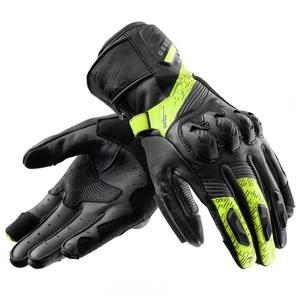 Gants moto Rebelhorn Viper noir-gris-jaune fluo