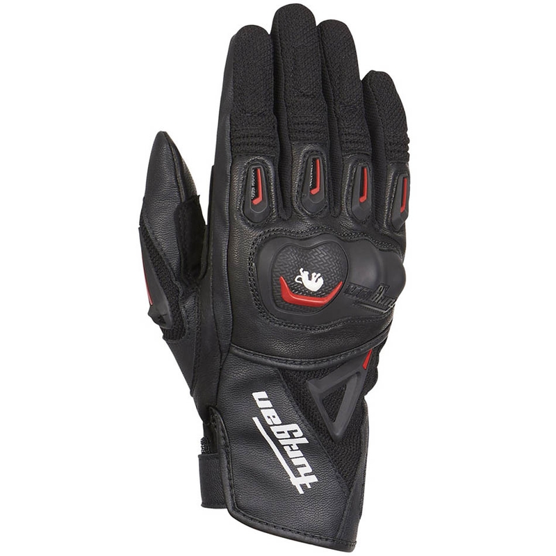 Gants moto Furygan Volt noir-rouge soldes