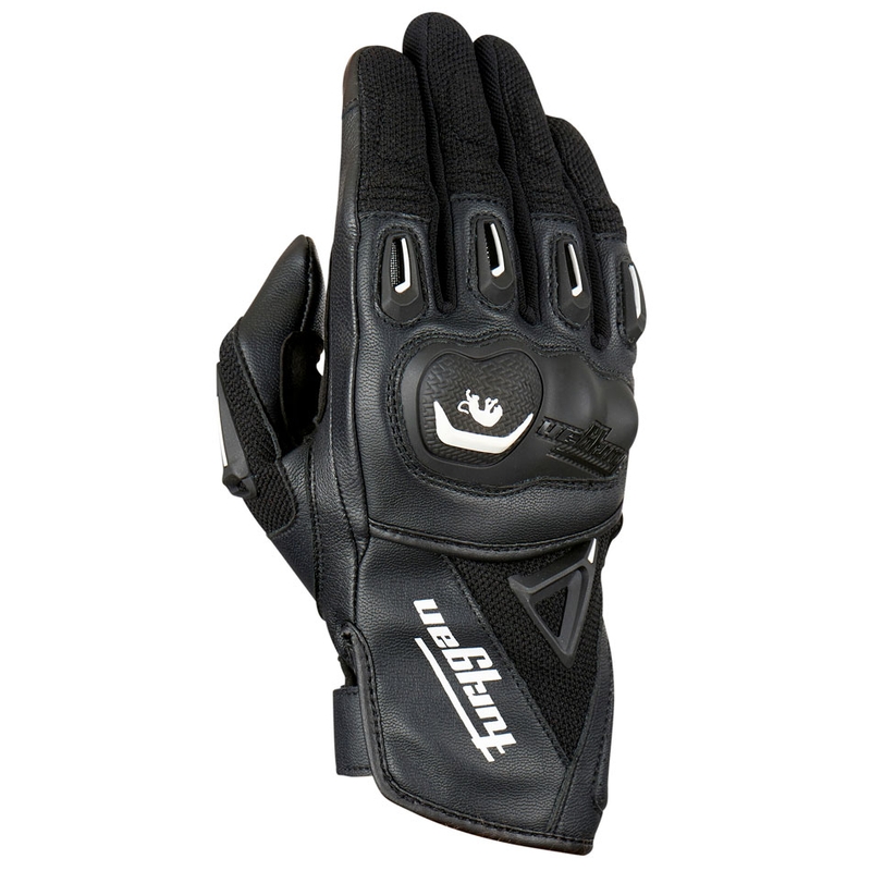 Gants moto Furygan Volt noir-blanc soldes