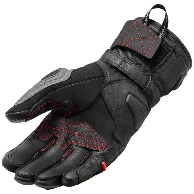 Gants moto Revit Sand 5 H2O noir-gris