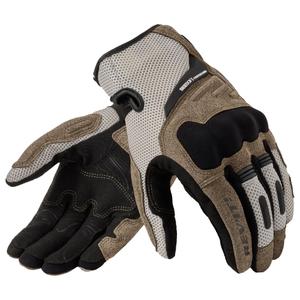 Gants de moto pour femmes Revit Cavern Sand-Black