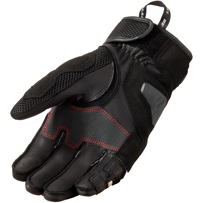 Gants moto Revit Blaze blanc-rouge