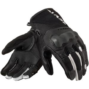 Gants moto Revit Blaze noir-blanc