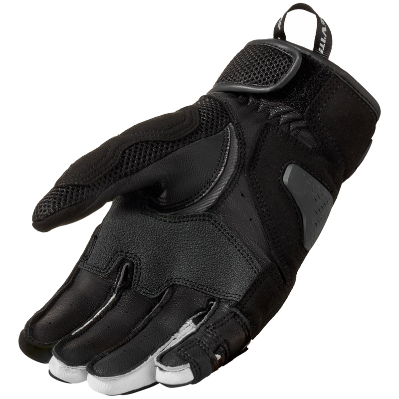 Gants moto Revit Blaze noir-blanc