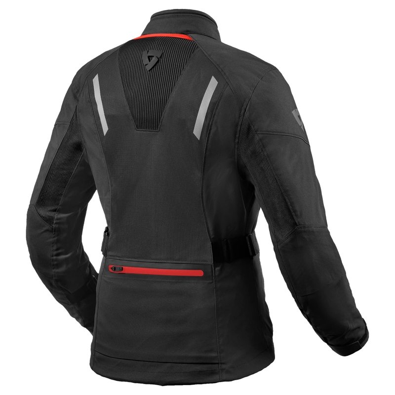 Veste moto femme Revit Levante H2O gris foncé