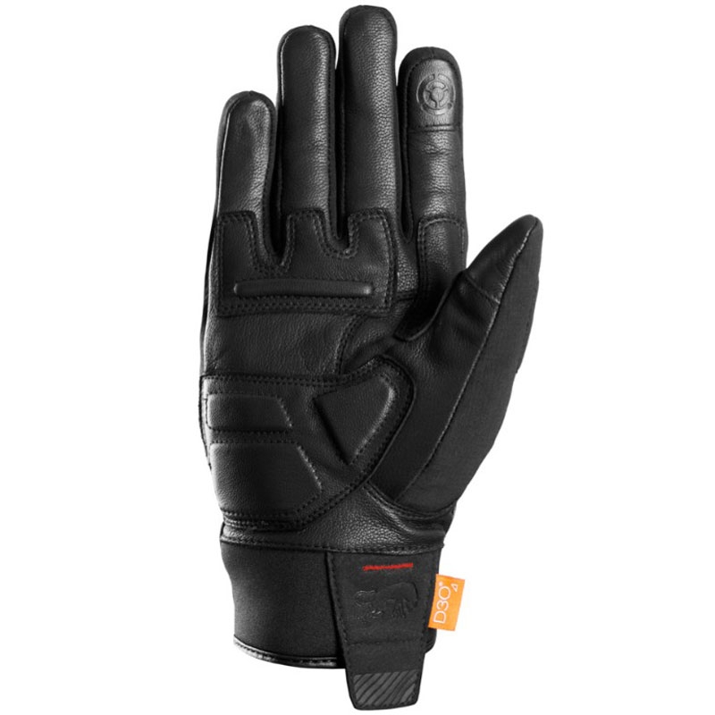 Gants moto Furygan Jet All Season D3O® Evo Noir-Rouge
