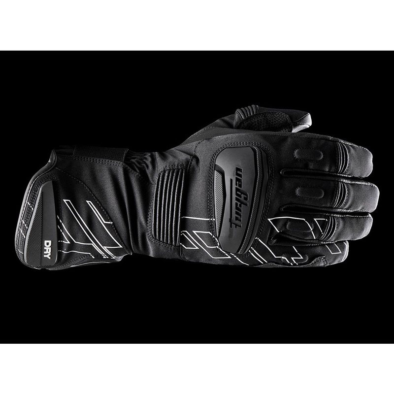 Gants moto Furygan Starker D3O® PrimaLoft® 37.5® noir-blanc