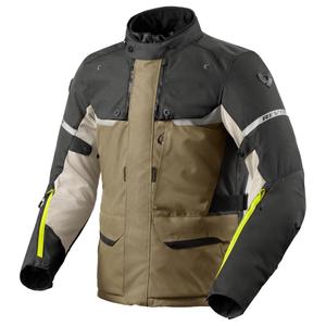 Veste moto Revit Outback 4 H2O vert-anthracite