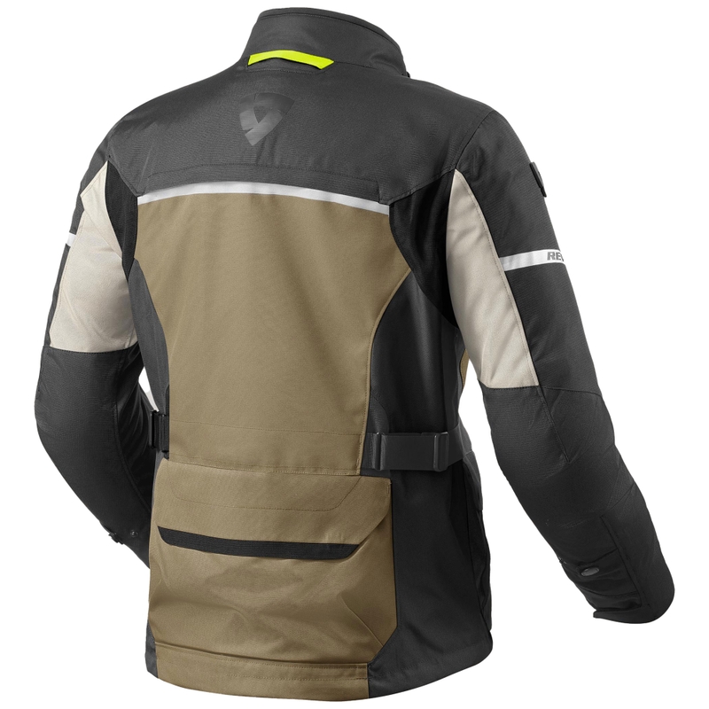 Veste moto Revit Outback 4 H2O vert-anthracite